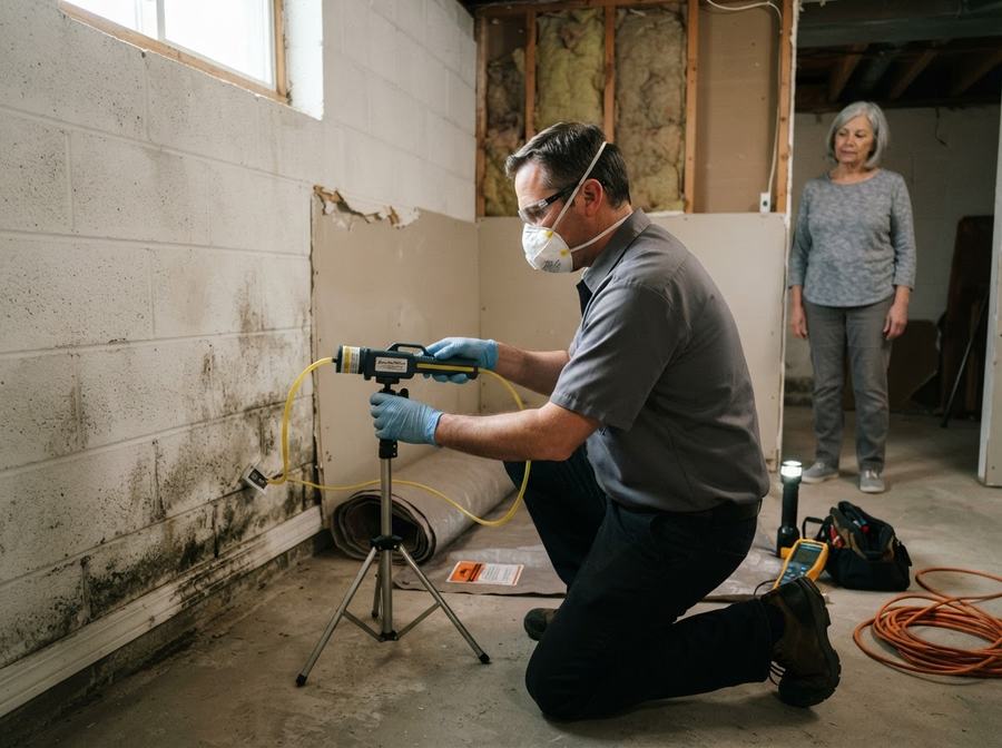 Mould Inspection & Testing in Markham, Ontario