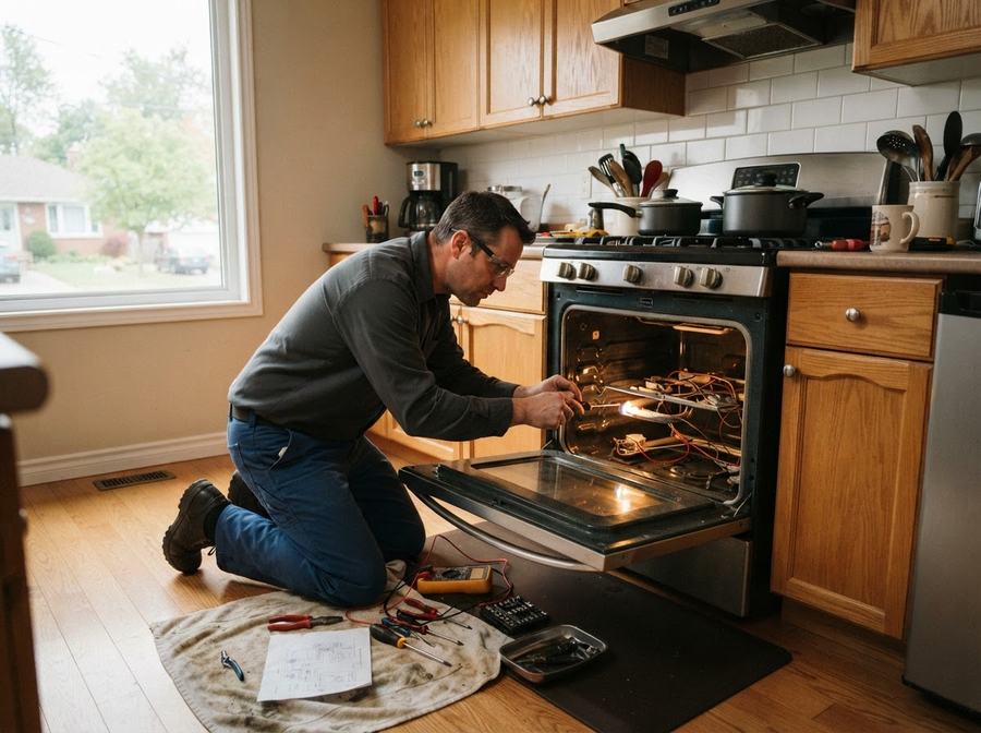 Oven & Stove Repair in Markham, Ontario