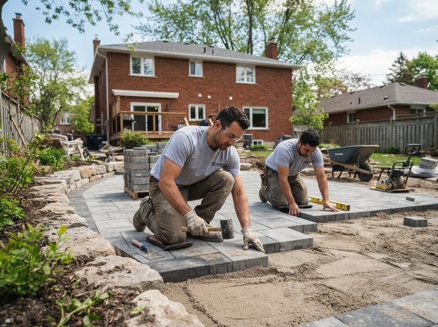 Patio Installation (Concrete / Stone / Paver) in Ontario