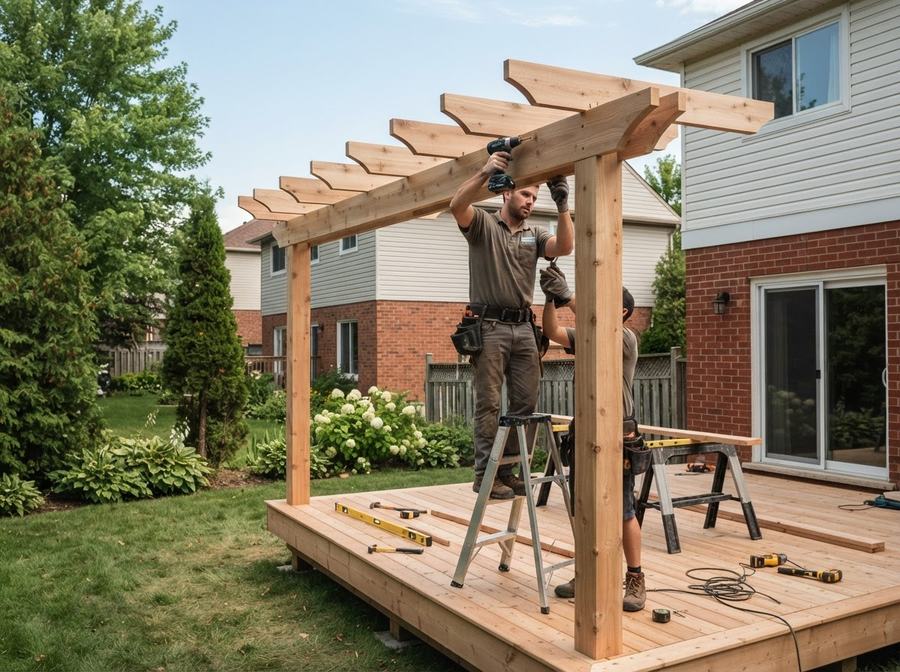 Pergola Installation in Ontario