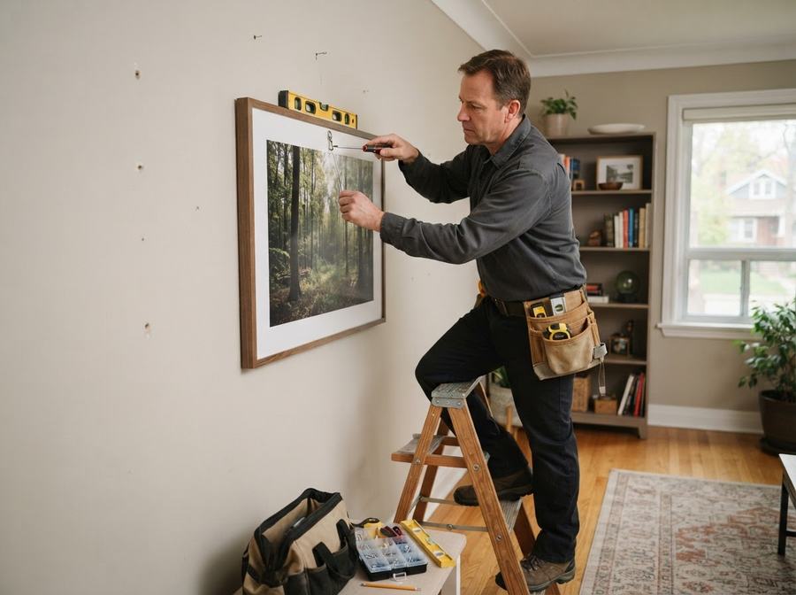 Picture & Art Hanging in Ontario