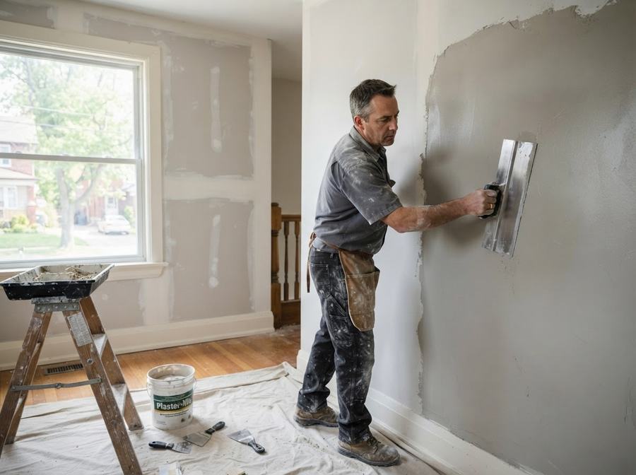 Plastering & Skim Coating in Ontario