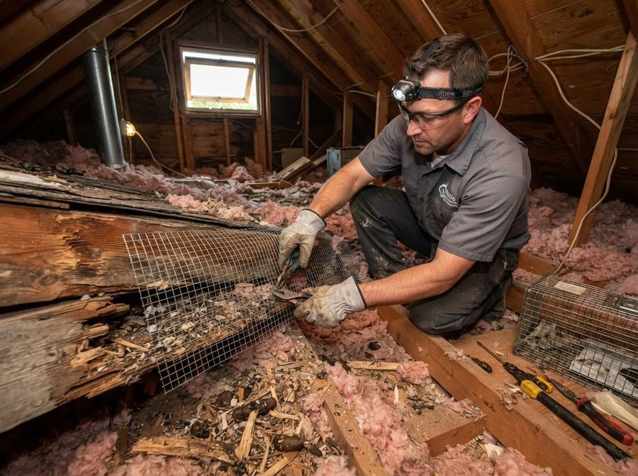 Raccoon Removal from Attic in Markham, Ontario