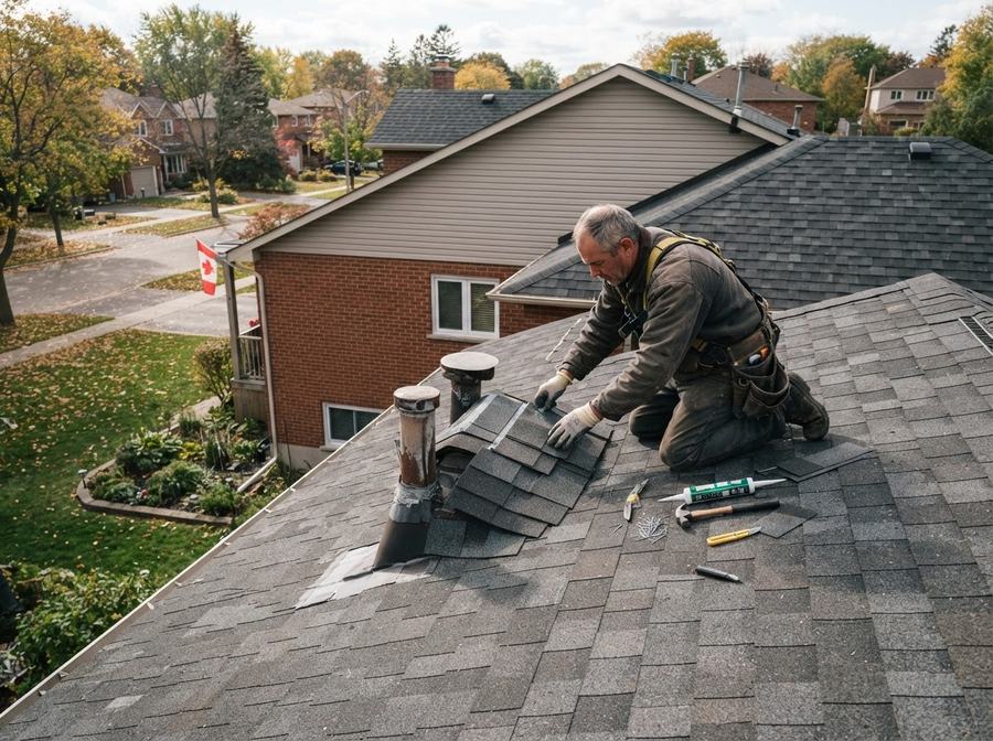Roof Leak Repair in Ontario