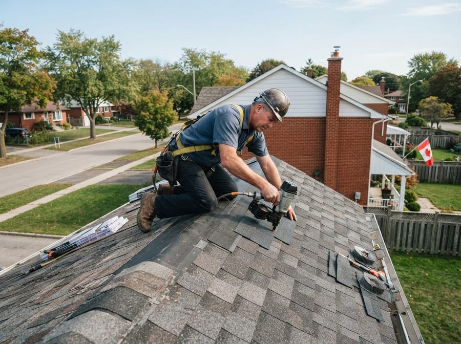 Roof Repair by an independent Ontario home-service professional