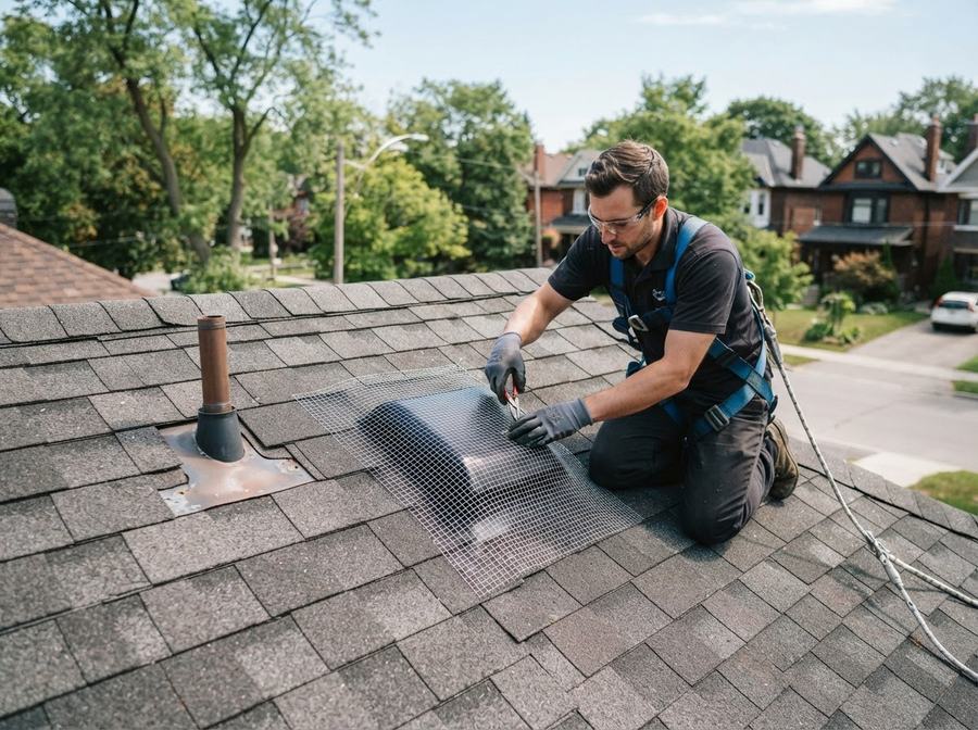 Roof Vent Screening in Ontario
