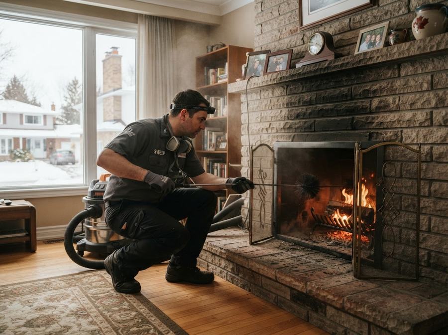 Same-Day Chimney Cleaning in Ontario