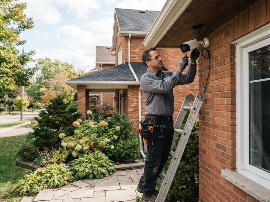 Security Camera Installation in Markham, Ontario