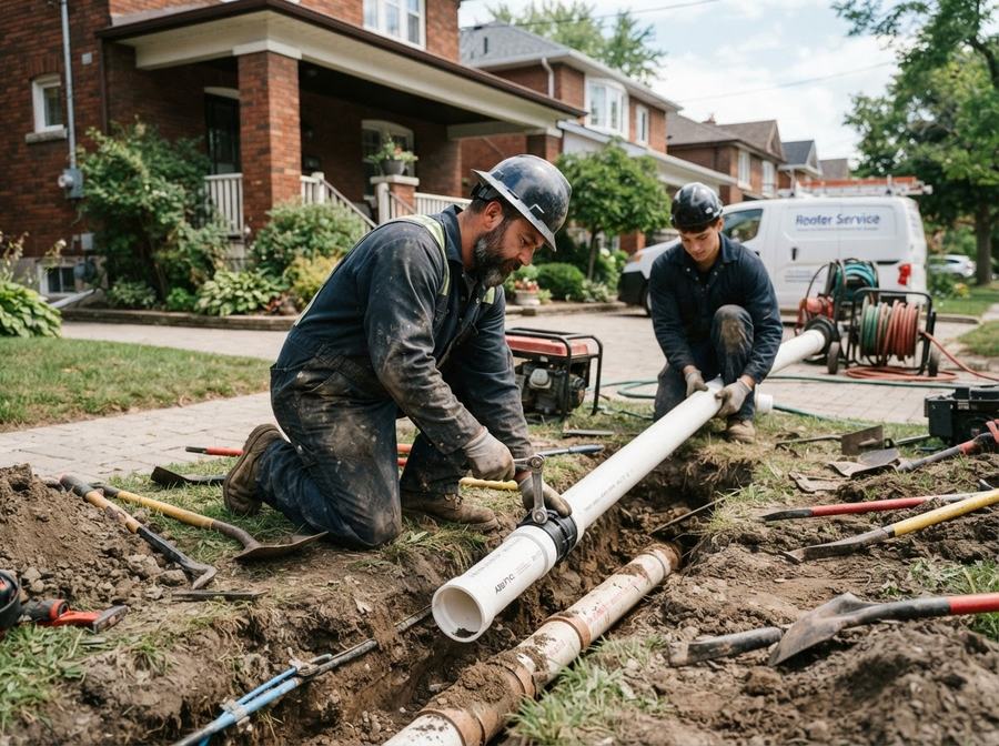 Sewer Line Repair & Replacement in Ontario