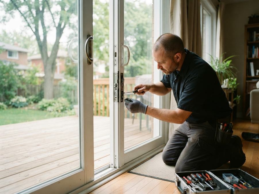 Sliding Door Lock Repair in Ontario