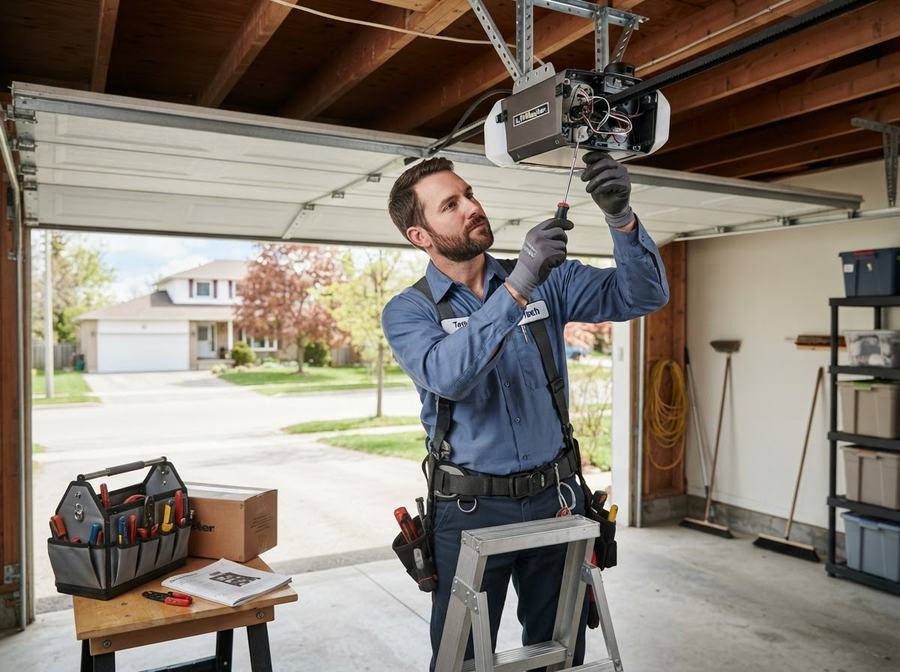 Smart Garage Door Opener Installation in Ontario