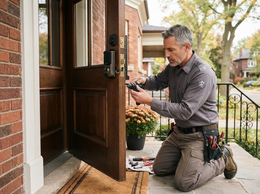 Smart Lock Installation in Markham, Ontario
