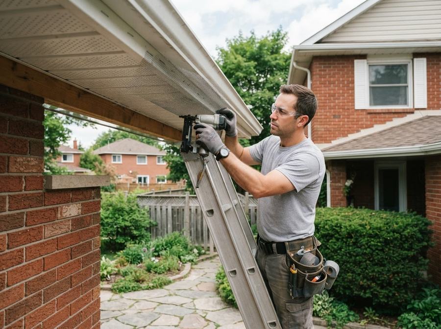 Soffit Vent Screening in Ontario