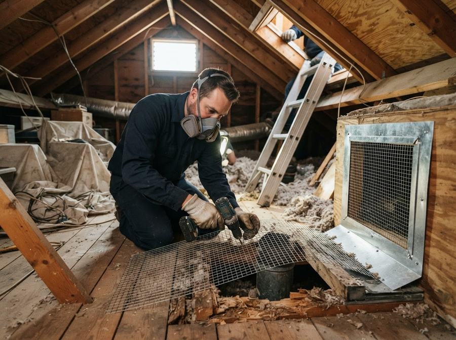 Squirrel Removal from Attic in Markham, Ontario