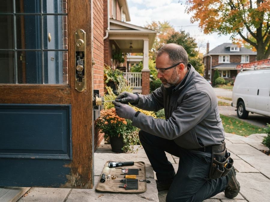 Storefront Door Lock Repair in Ontario
