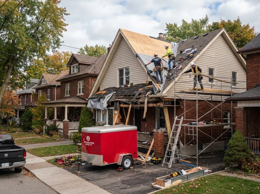 Storm Damage Repair in Ontario