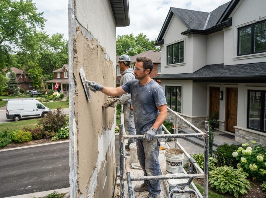 Stucco Installation in Ontario