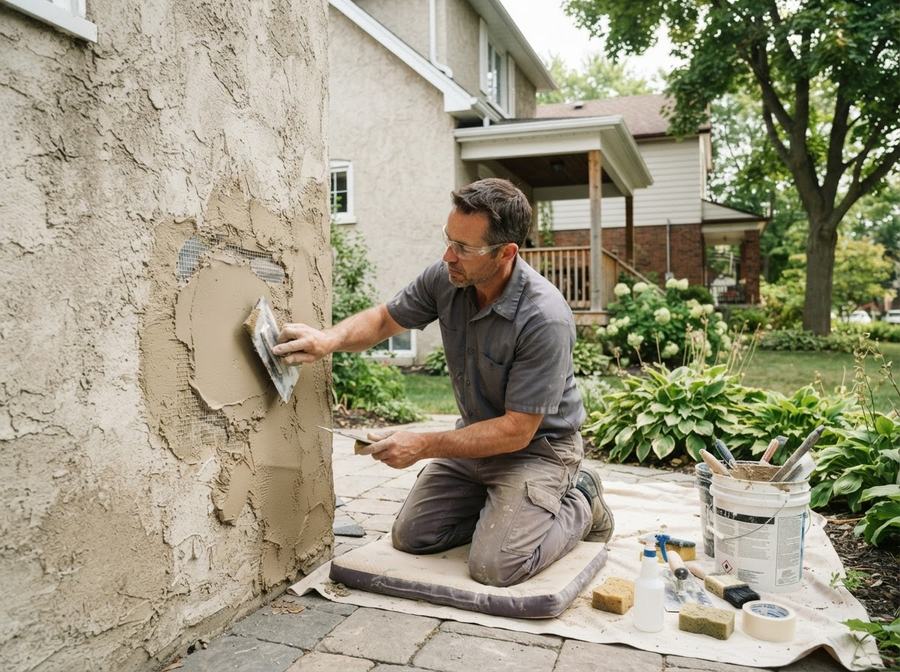 Stucco Repair in Ontario