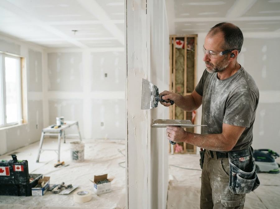Drywall Taping & Mudding in Ontario