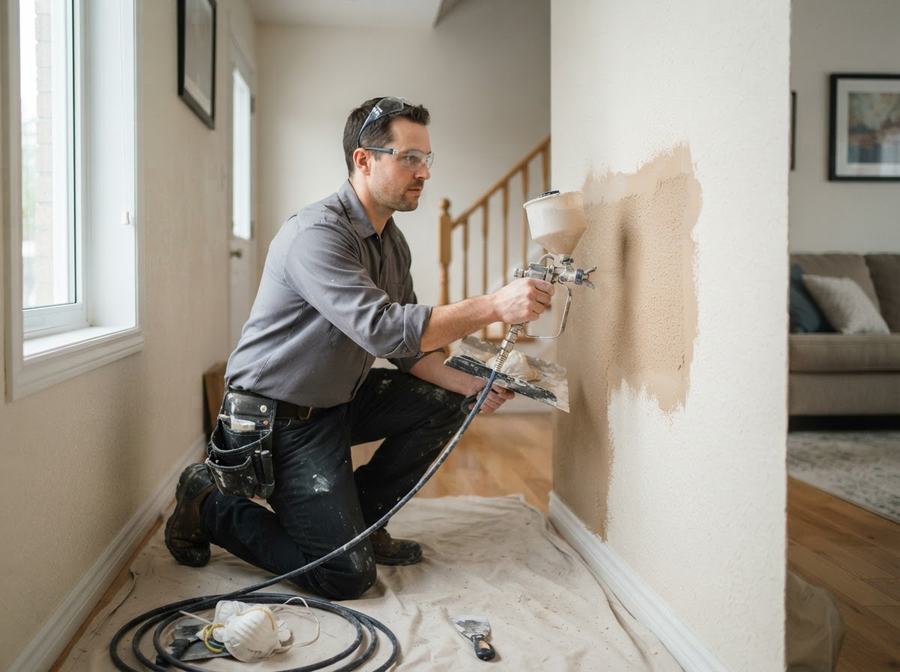 Drywall Texture Matching in Ontario