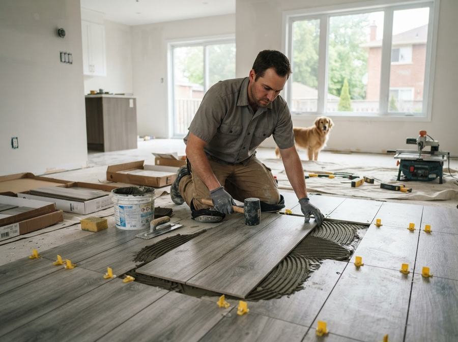 Tile Flooring Installation in Ontario