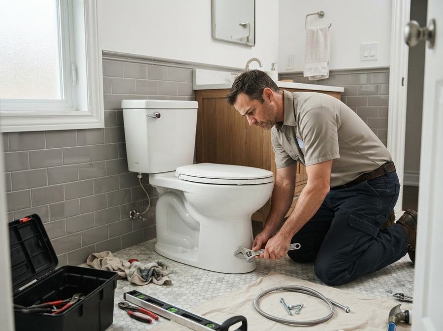 Toilet & Fixture Installation in Ontario