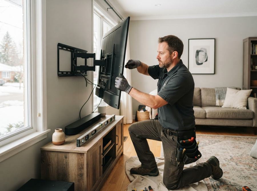 TV Wall Mounting in Markham, Ontario