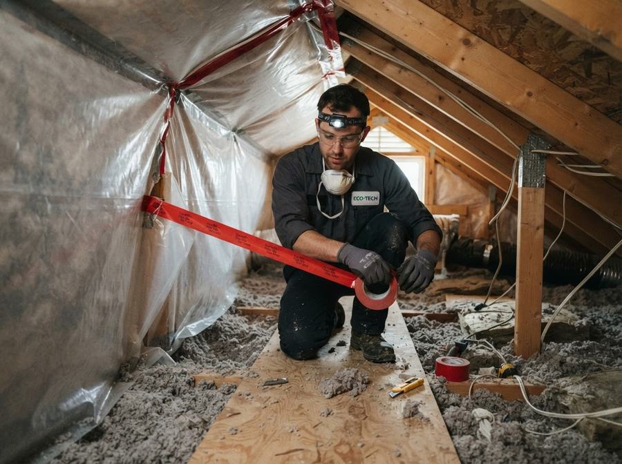 Attic Vapor Barrier Repair in Ontario