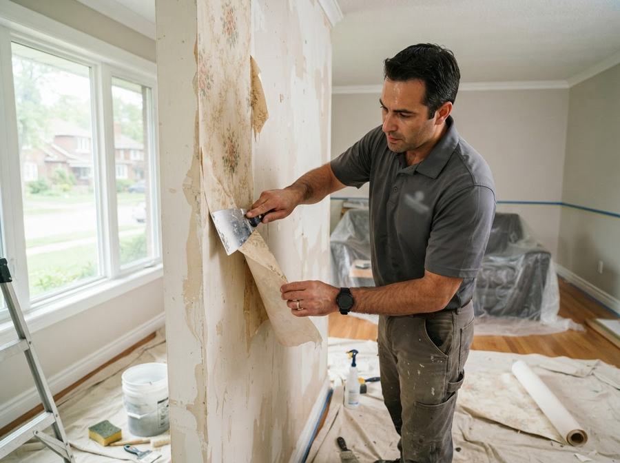 Wallpaper Removal in Ontario