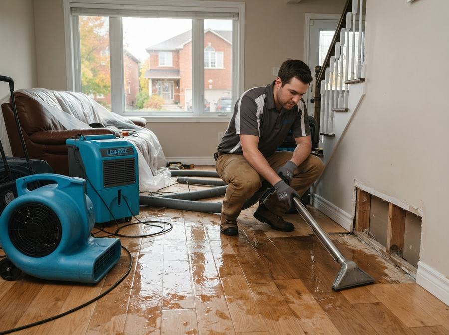 Water Damage Restoration in Ontario
