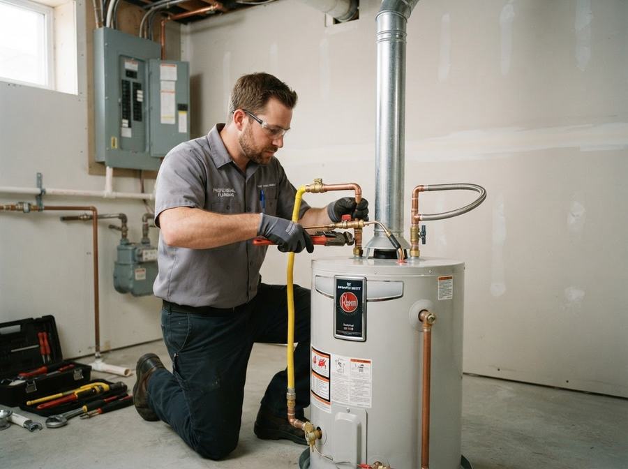 Water Heater Installation by an independent Ontario home-service professional