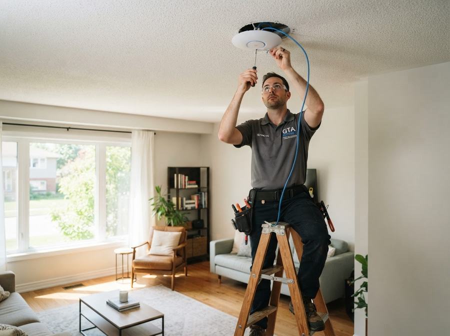 WiFi Access Point Installation in Markham, Ontario